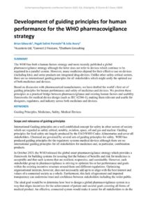 thumbnail of Development of guiding principles for human performance f