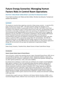 thumbnail of Future Energy Scenarios Managing Human Factors Risks in C