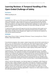 thumbnail of Learning Reviews A Temporal Handling of the Open-Ended Ch