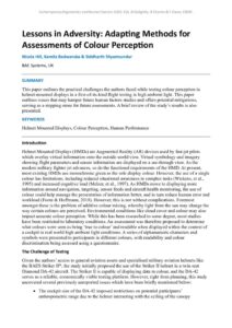 thumbnail of Lessons in Adversity Adapting Methods for Assessments of