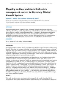 thumbnail of Mapping an ideal sociotechnical safety management system