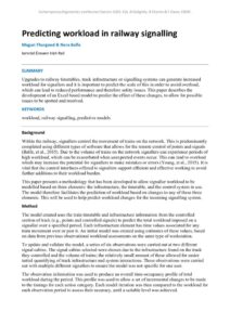thumbnail of Predicting workload in railway signalling