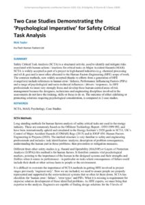 thumbnail of Two Case Studies Demonstrating the ‘Psychological Imperat